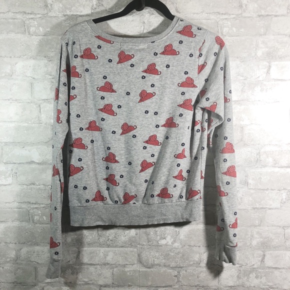 Forever 21 Gray Mouse Sweater - Picture 2 of 4